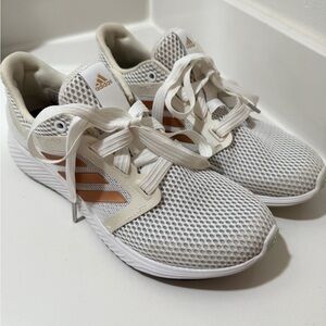 Adidas Women's White and Cream Athletic Shoes